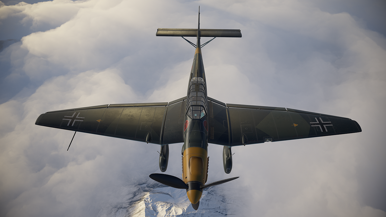 ju87斯图卡b2型俯冲轰炸机