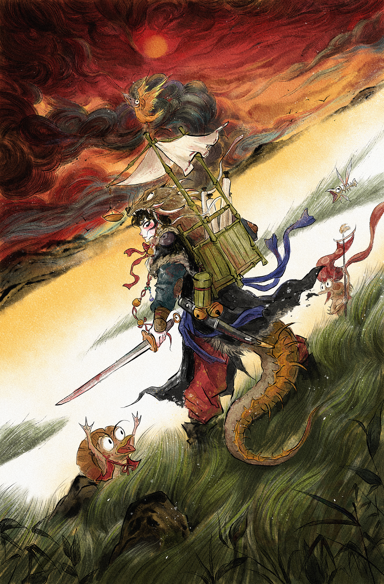 《赴京赶考》-高考加油