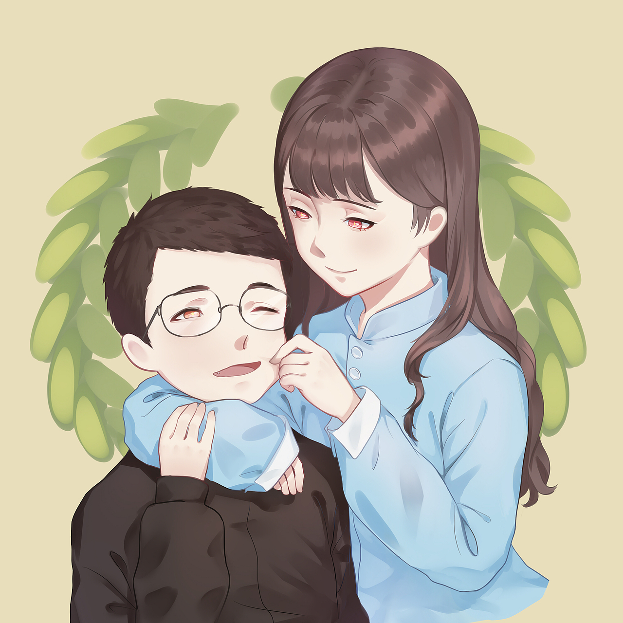QQ人合集Q版可可爱爱（图ZMjY3MjE1MTQw） - 创作习作 - 站酷设计师cereal1998原创素材 - 站酷ZCOOL