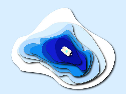 漸變紙感-海（個人主頁-ZNDA4NjA1ODA=） - 創(chuàng)作習(xí)作 - 站酷設(shè)計師插畫NW原創(chuàng)素材 - 站酷ZCOOL