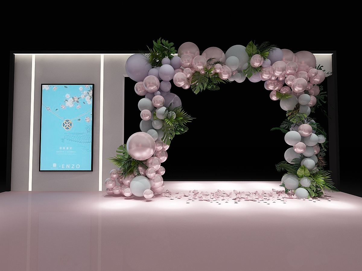 展会展厅舞美美陈展示设计3D效果图（图ZMTc5Njk2NzIw） - 场景 - 站酷设计师3D设计师NG男原创素材 - 站酷ZCOOL