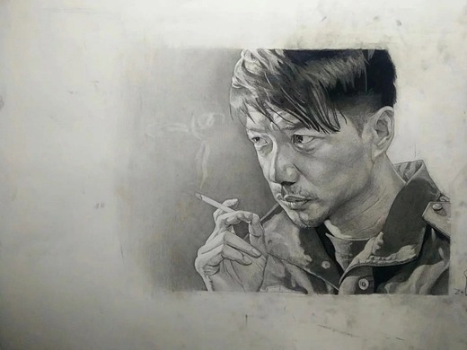 手写英文体情人节生日礼物|纯艺术|绘画|倪永孝与陈永仁_原创作品