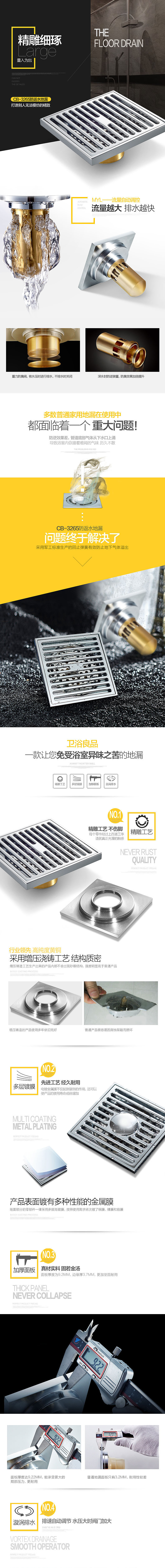 卫浴详情 家居用品 洁具