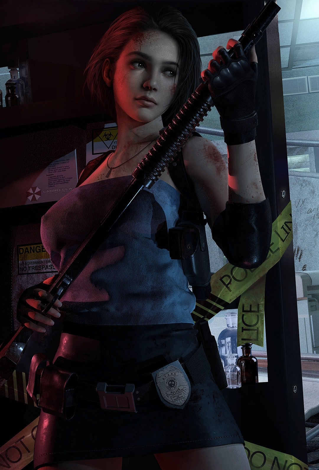 生化危机3同人插图