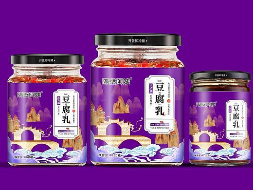 隔壁阿姨豆腐乳包装设计