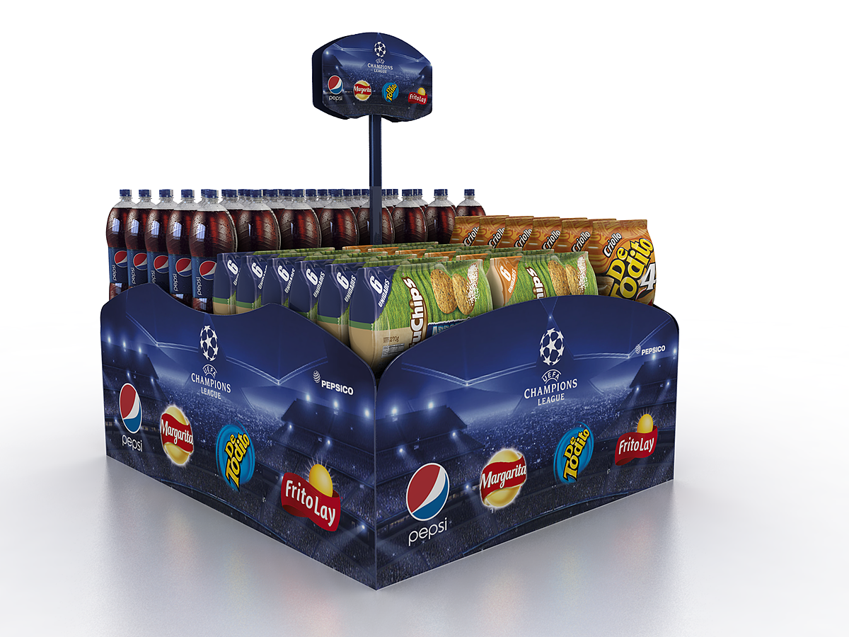 百事可乐堆头设计效果图_3d设计师ng男-站酷zcool