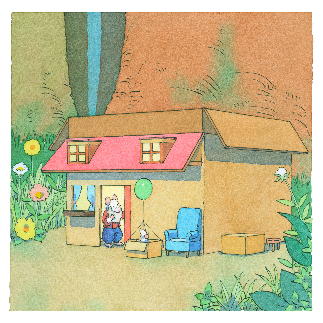 小纸箱里的一生🎈（图ZMzA5NTUwMDA0） - 创作习作 - 站酷设计师罗德罗德西原创素材 - 站酷ZCOOL