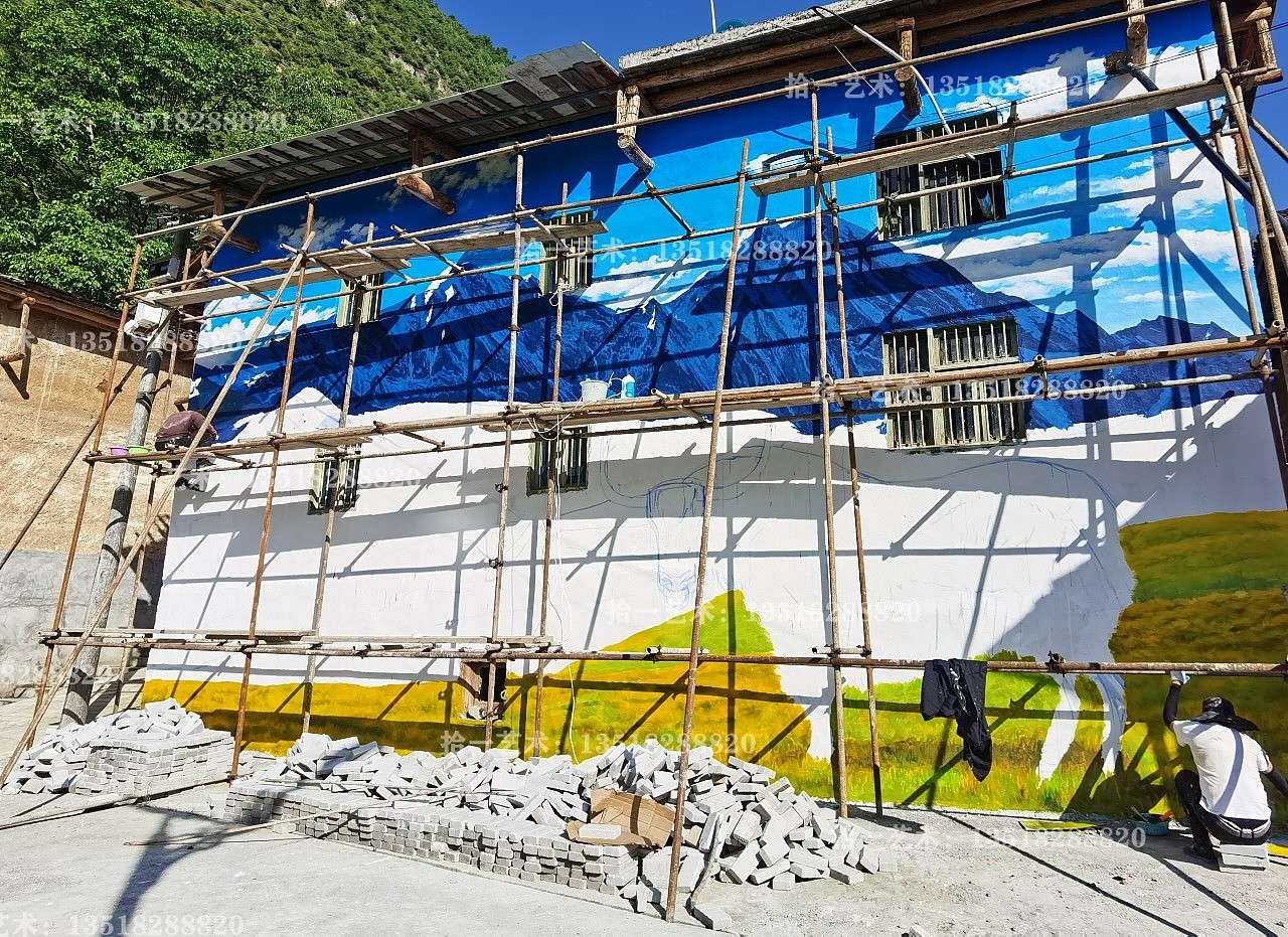 【成都壁画师·谭谭】写实3D壁画墙绘作品（图ZMzc3MzQ4NTU2） - 绘画 - 站酷设计师成都壁画师谭谭原创素材 - 站酷ZCOOL