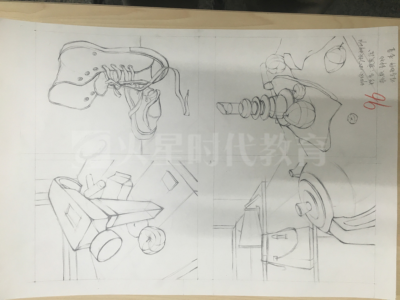 插画--素描--传统美术