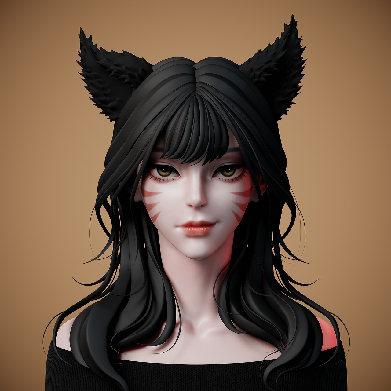 Blender EEVEE练习（图ZMjY4MDAxMDUy） - 人物/生物 - 站酷设计师小火火不是老司机原创素材 - 站酷ZCOOL