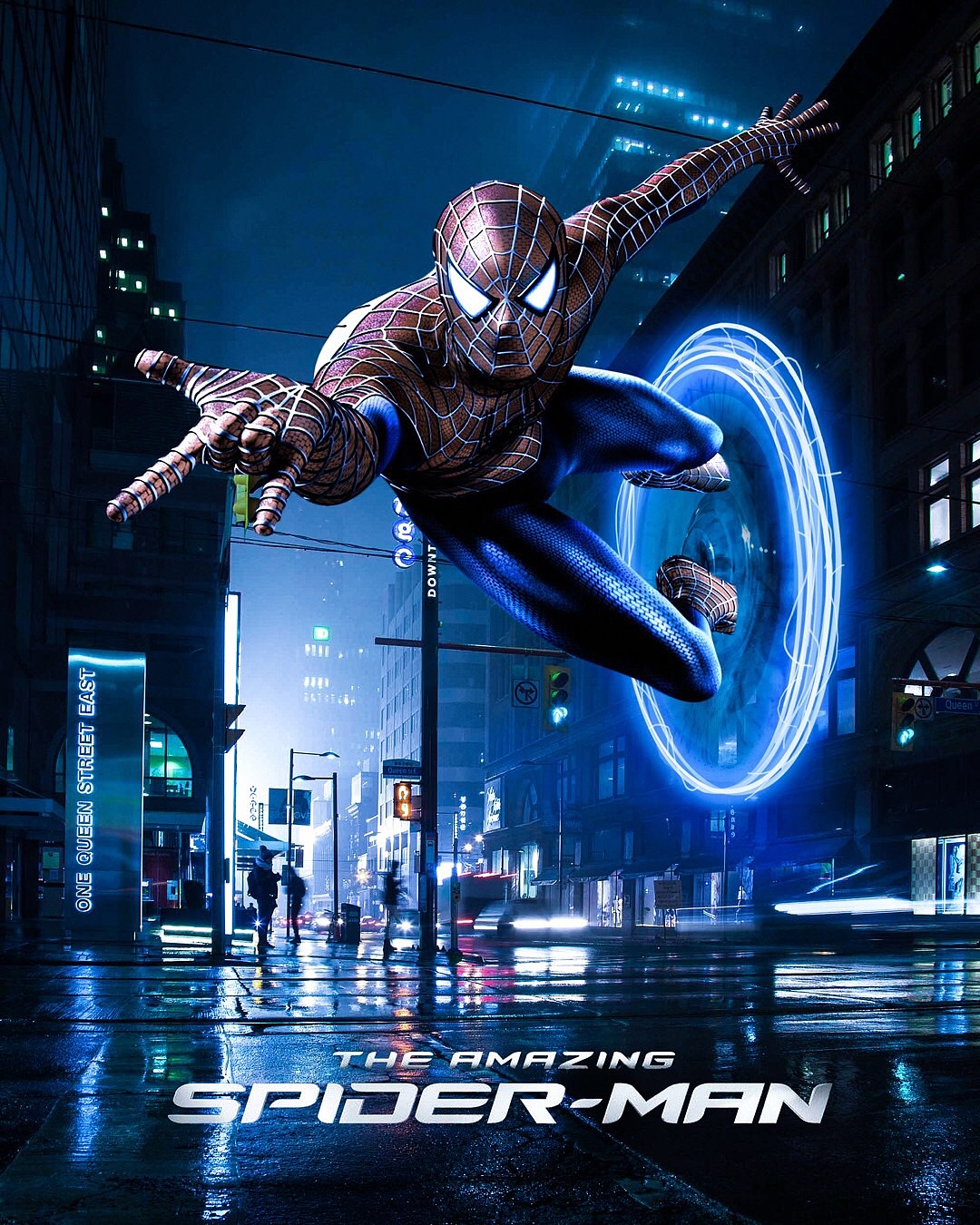 时空门—蜘蛛侠|平面|海报|不爱吃鱼鱼 - 临摹作品 - 站酷 (zcool)