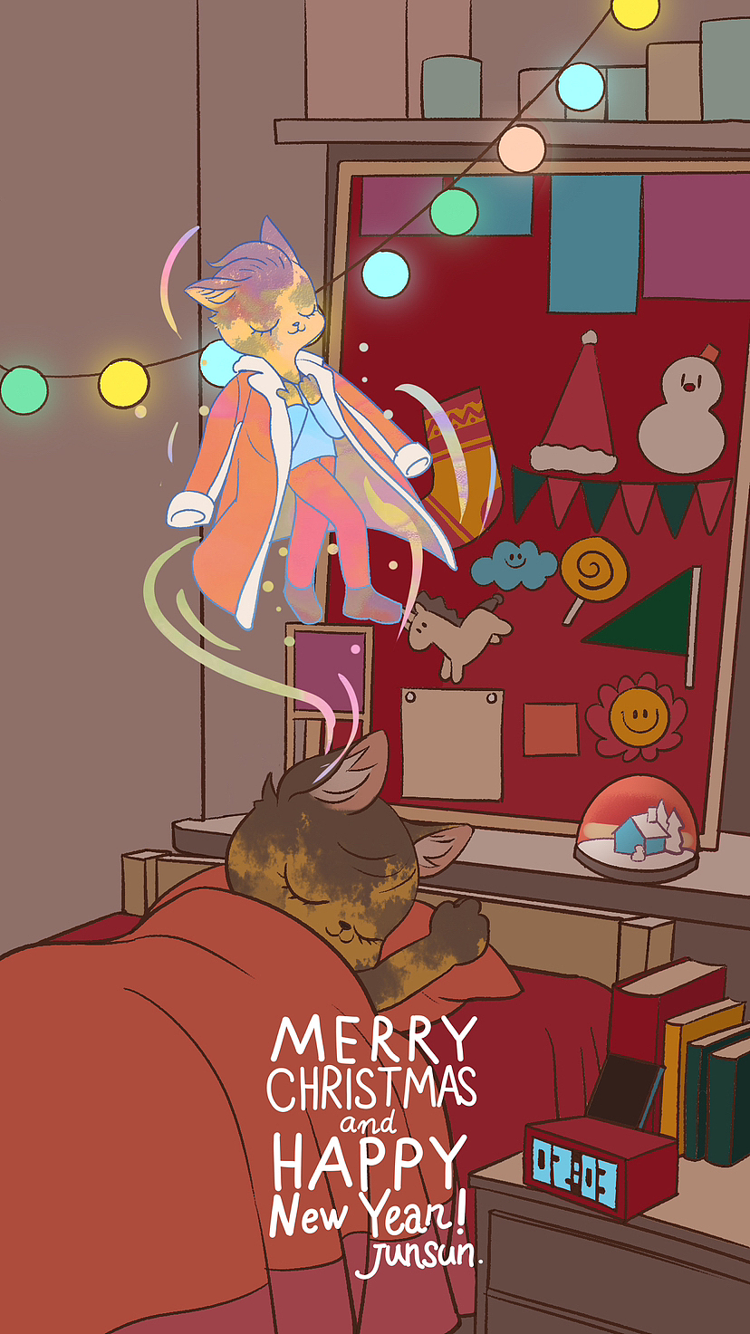 圣诞快乐&新年快乐