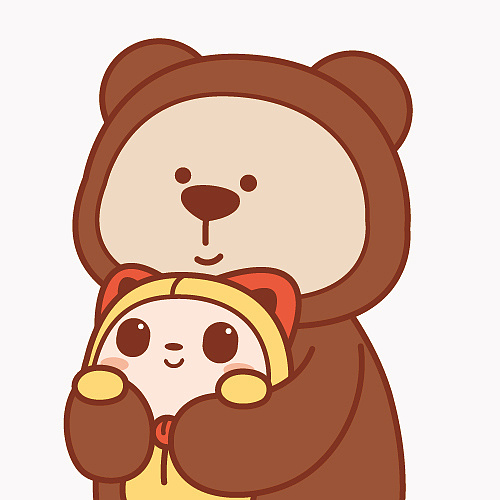 夏萌猫【累了就抱抱自己头像】