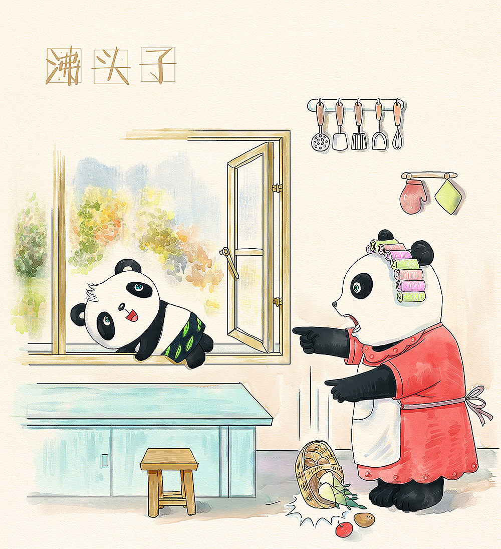 来来来，学几句成都方言吧~（图ZNjE1MDExODQ=） - 商业插画 - 站酷设计师春和绘原创素材 - 站酷ZCOOL