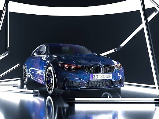 宝马渲染