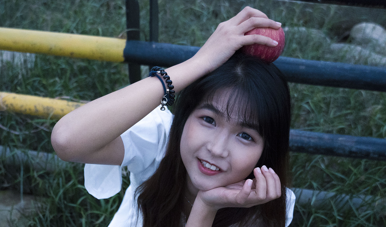 人物摄影-超百元少女与狗子