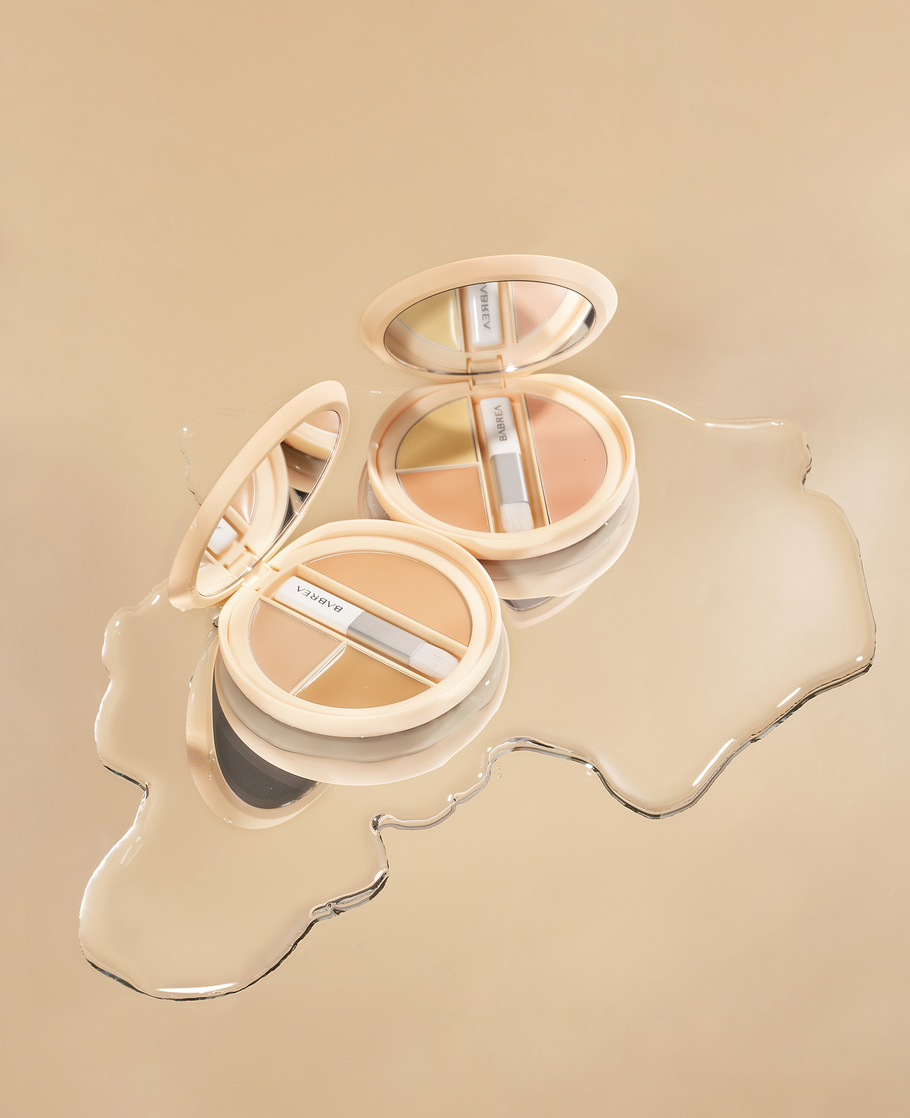 遮瑕盘 创意橙色ins风美妆静物 产品摄影（图ZMjk1NzM2NTE2） - 产品摄影 - 站酷设计师v大梨呀原创素材 - 站酷ZCOOL