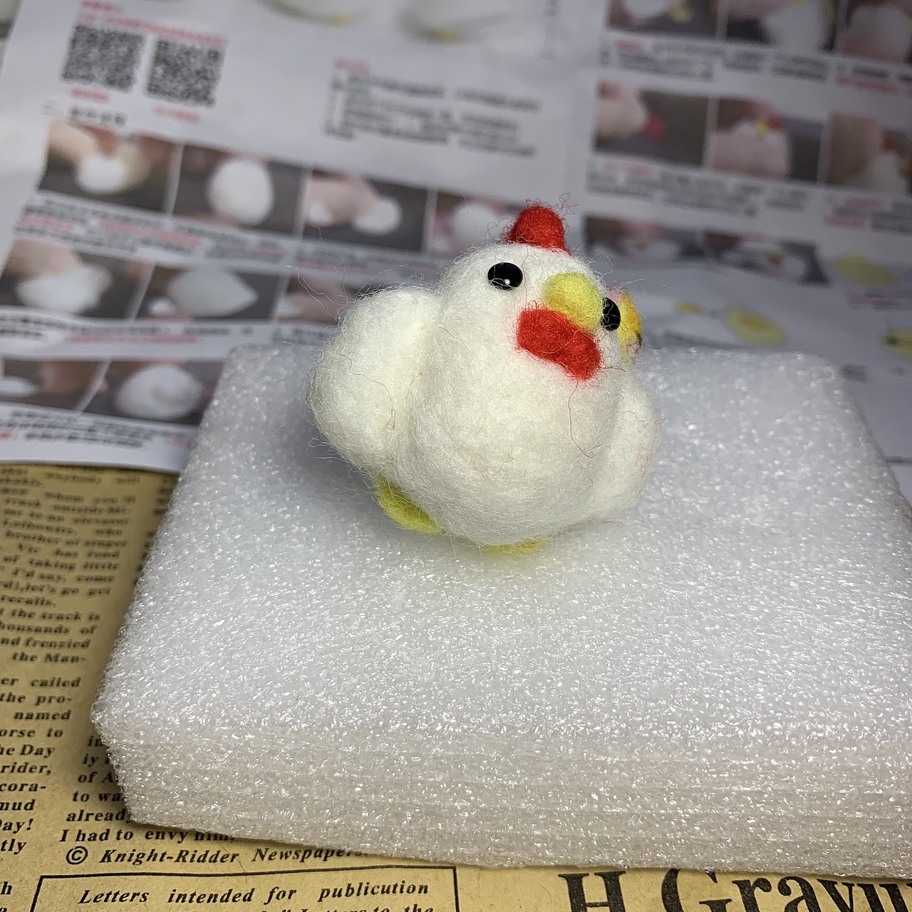 羊毛毡小鸡🐤仔