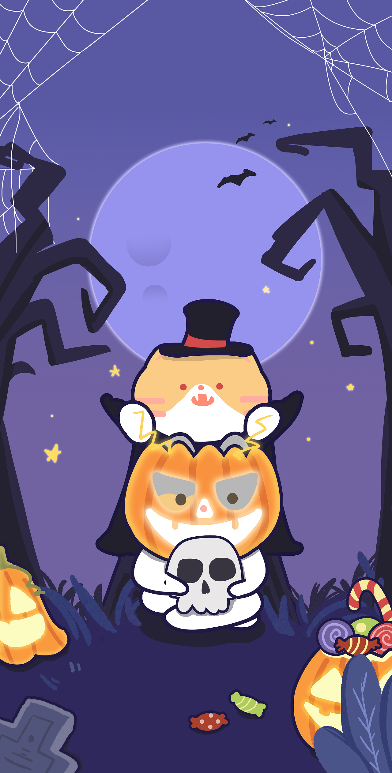 补发万圣节🎃（图ZMzIxNTUzOTI4） - 创作习作 - 站酷设计师大怡_dy原创素材 - 站酷ZCOOL