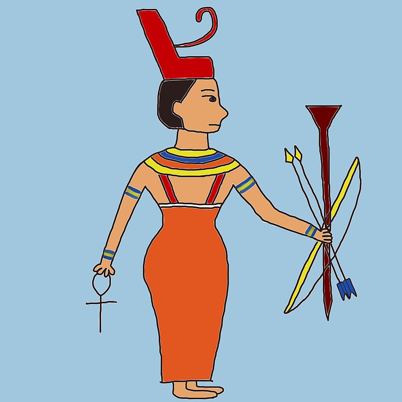 埃及神话6（图ZMzM0NTY2NDAw） - 创作习作 - 站酷设计师豆沙猪猪原创素材 - 站酷ZCOOL