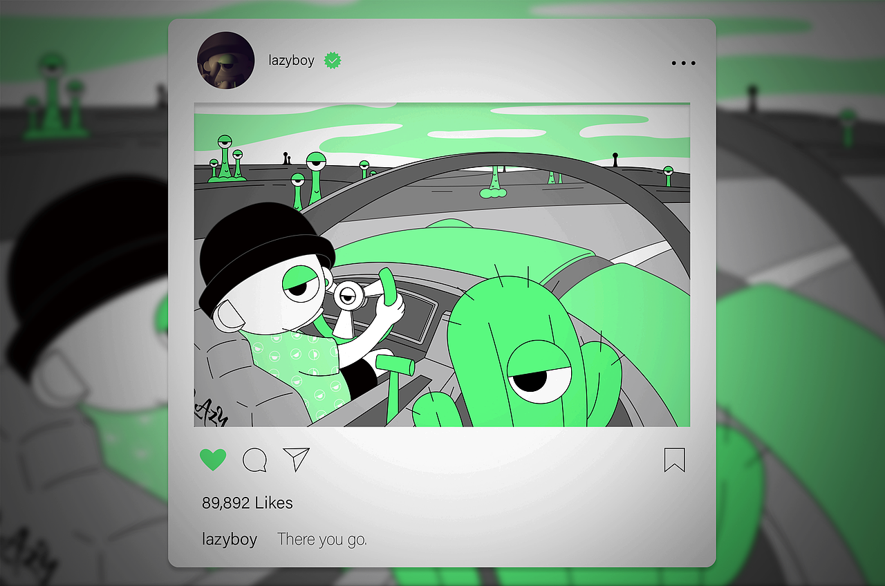 《LAZY BOY》个人IP作品集