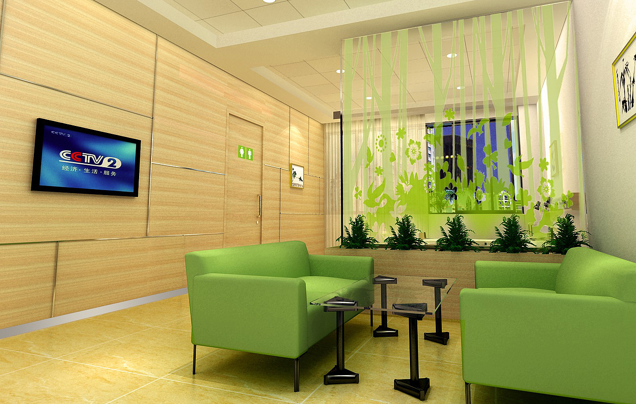 医院展厅空间装修设计|广州设计公司（图ZNjQ4MTk5MDQ=） - 展陈设计 - 站酷设计师he1985原创素材 - 站酷ZCOOL