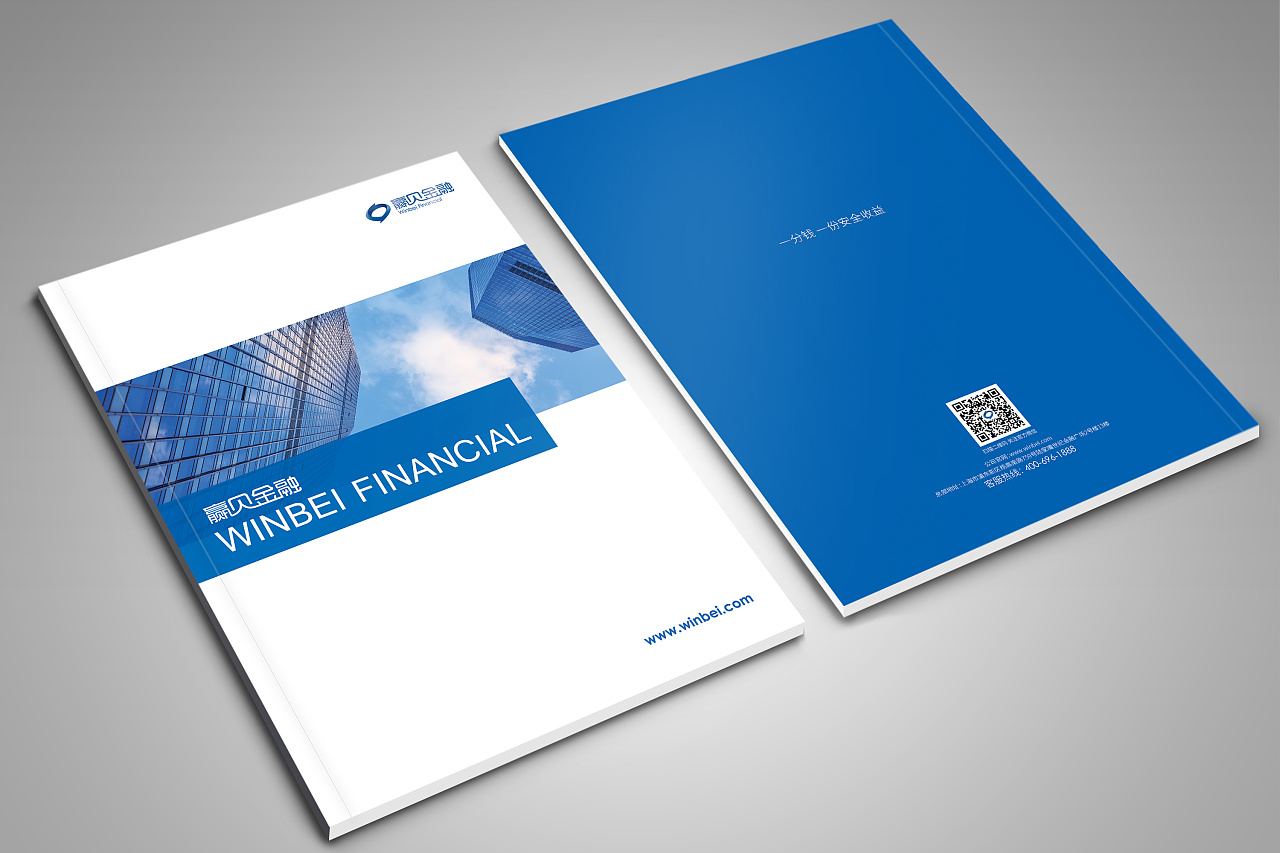 金融类企业画册