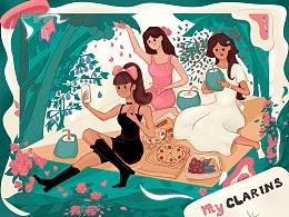 #my CLARINS 寻找天然好食肌# 享受自然宝藏