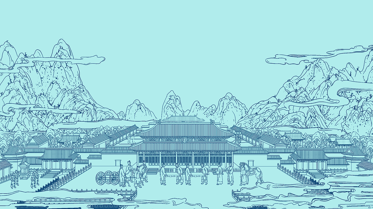 伊利x故宫 品牌联动海报