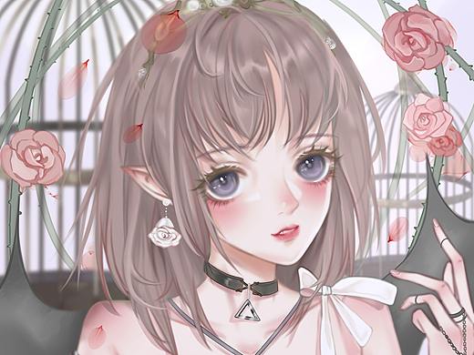 囚（個(gè)人主頁(yè)-ZNTQwMjY1OTY=） - 商業(yè)插畫(huà) - 站酷設(shè)計(jì)師閏途設(shè)計(jì)工作室原創(chuàng)素材 - 站酷ZCOOL