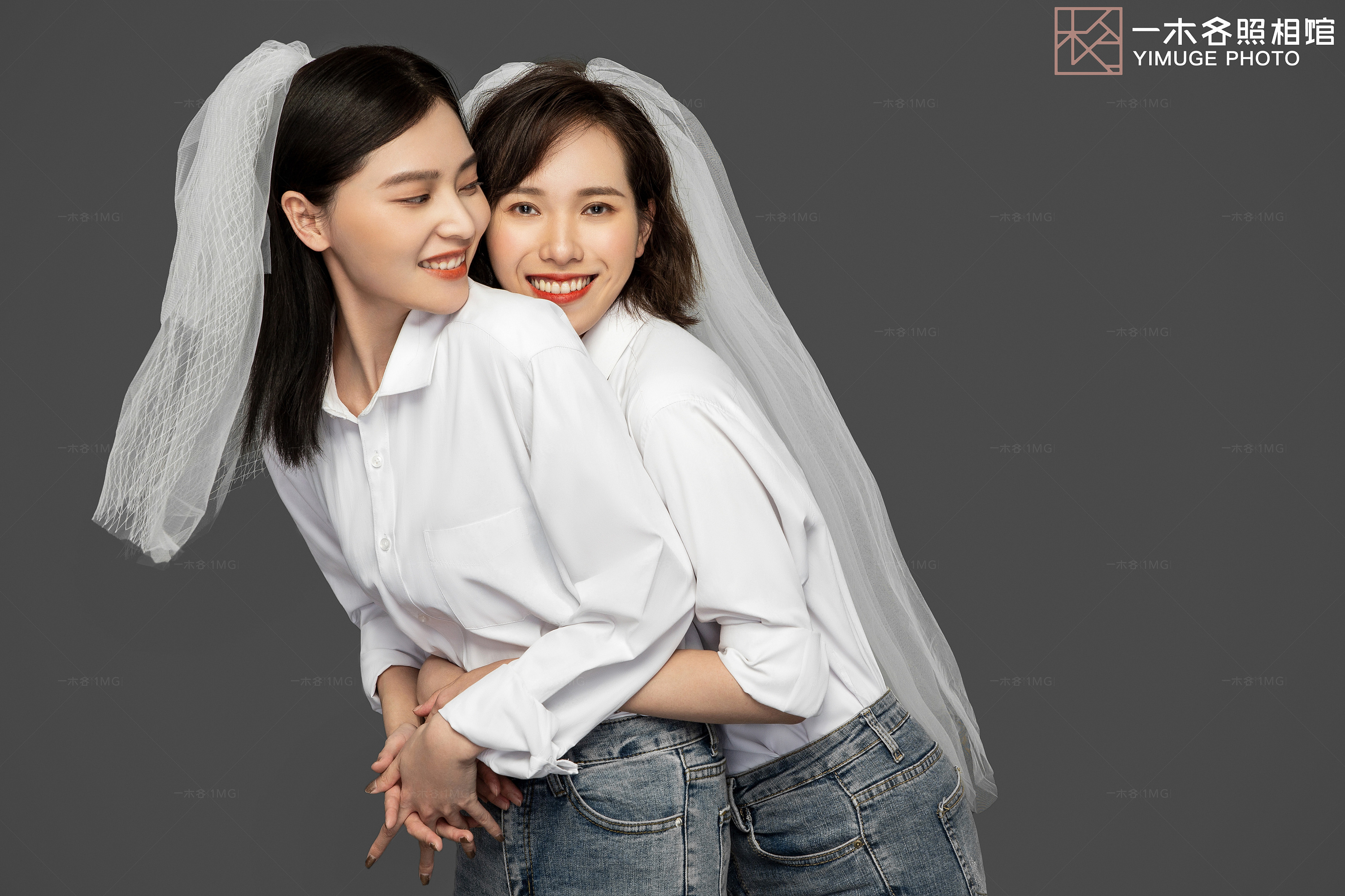 感恩头纱照(闺蜜)—— 似梦