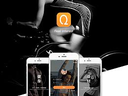 运动概念APP ，ui界面
