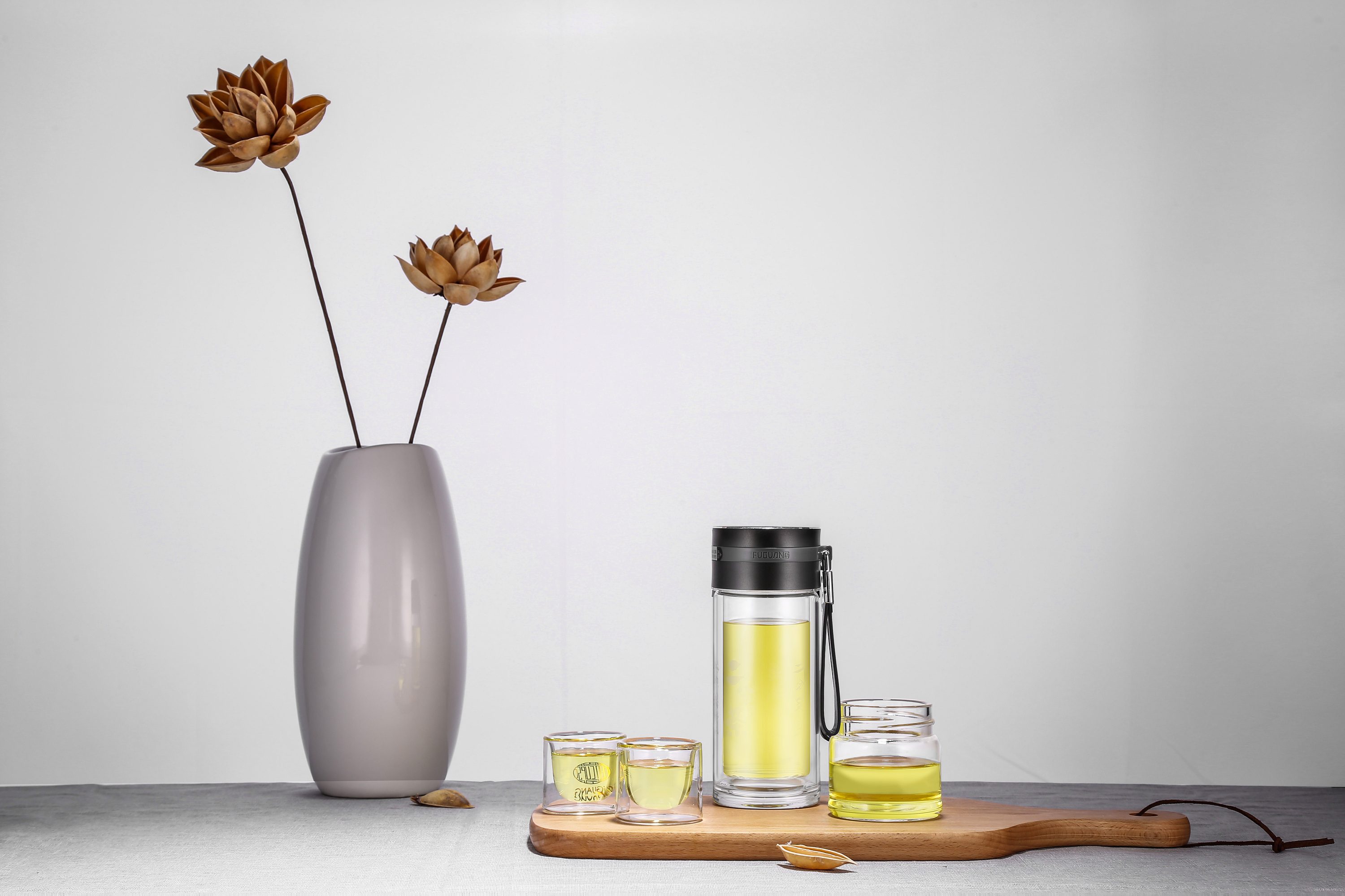 摄影—茶杯 二分茶 杯子 玻璃杯