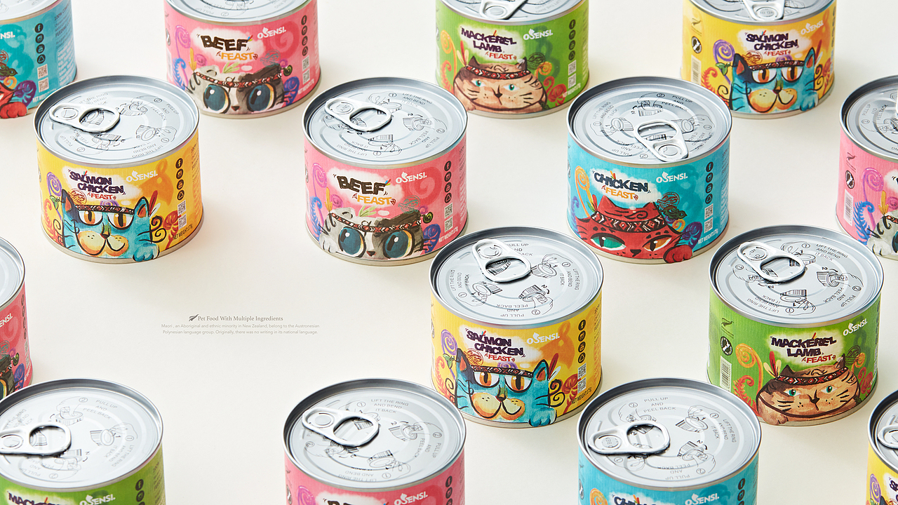 【OSENSI·主粮罐头】宠物食品包装