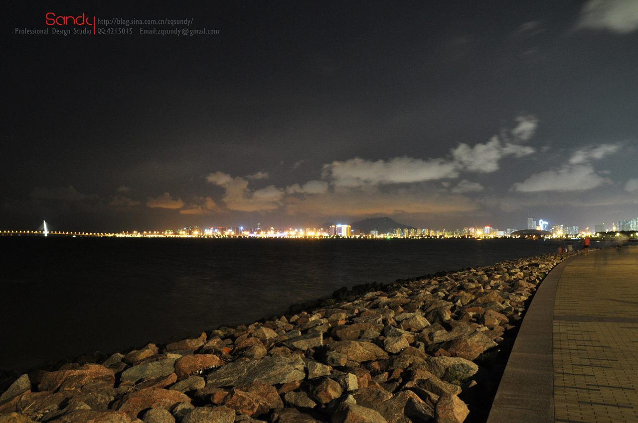 深圳湾公园夜拍（图ZNjMzMDY4OA==） - 风光摄影 - 站酷设计师zqsundy原创素材 - 站酷ZCOOL