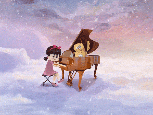 电饭煲猫动态GIF插画(1)来啦