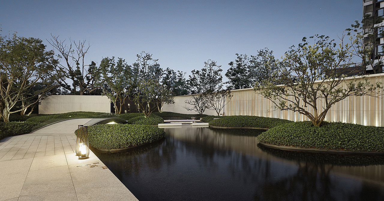 温州金茂府景观示范区