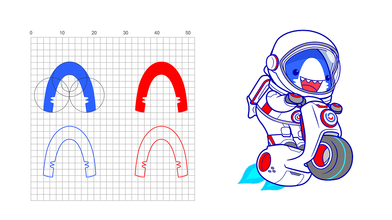 易小鲨ip升级打造（图ZMjgyMDk4ODI0） - IP形象 - 站酷设计师大黄柴原创素材 - 站酷ZCOOL
