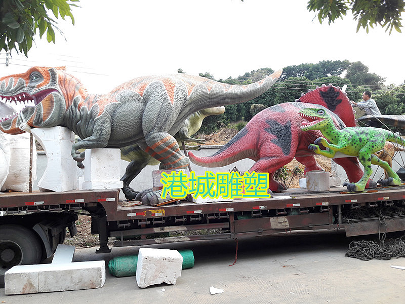 恐龙主题公园景区大型仿真动物玻璃钢恐龙雕塑模型（图ZMTg0MjMzNDg0） - 雕塑 - 站酷设计师港城雕塑原创素材 - 站酷ZCOOL