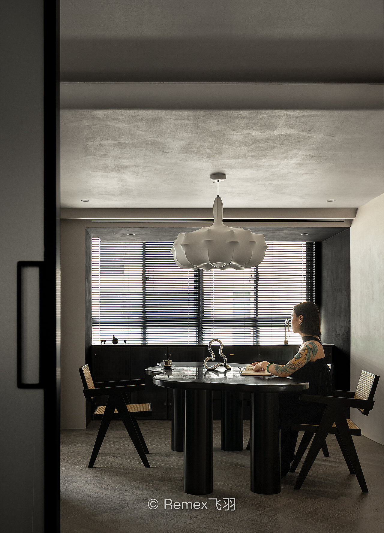 暗黑系空间私宅设计案例｜空间摄影飞羽（图ZMzAyOTA5NTA4） - 环境/建筑摄影 - 站酷设计师飞羽空间摄影原创素材 - 站酷ZCOOL