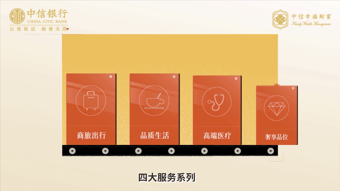 中信银行：贵宾增值服务（图ZMjg3NzgzNjEy） - Motion Graphic - 站酷设计师HoneycombDesign原创素材 - 站酷ZCOOL