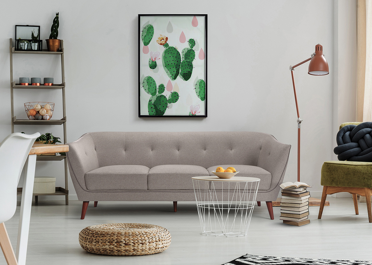 沙发ps场景图片