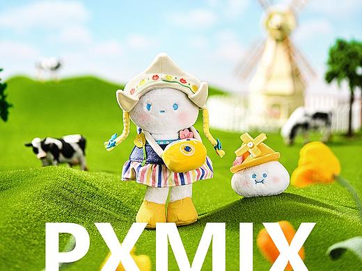 潮玩摄影丨泡泡玛特 BOBO&COCO 系列 x 光影集 PXMIX