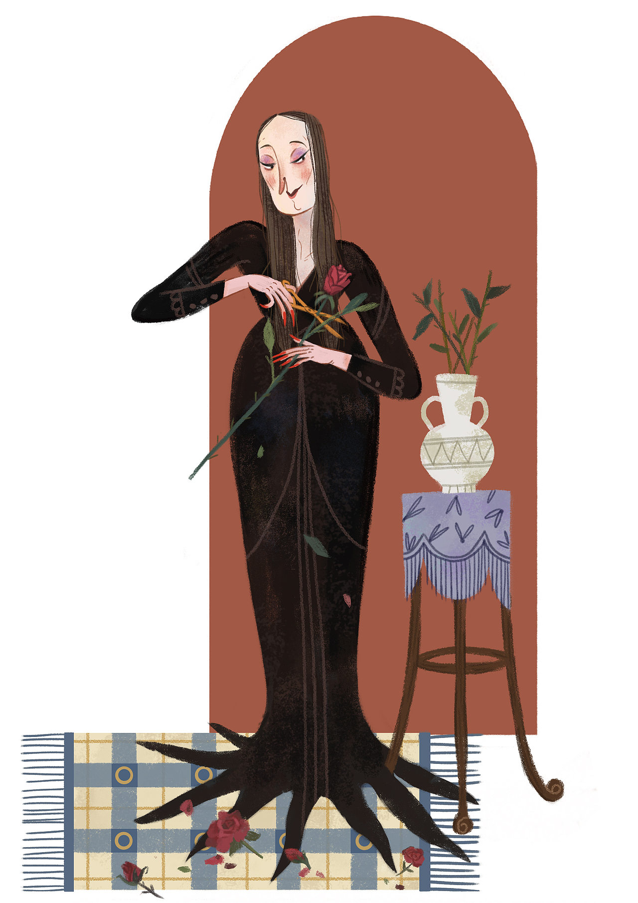 The Addams Family（图ZMTU2OTM3MDMy） - 创作习作 - 站酷设计师江江兔原创素材 - 站酷ZCOOL