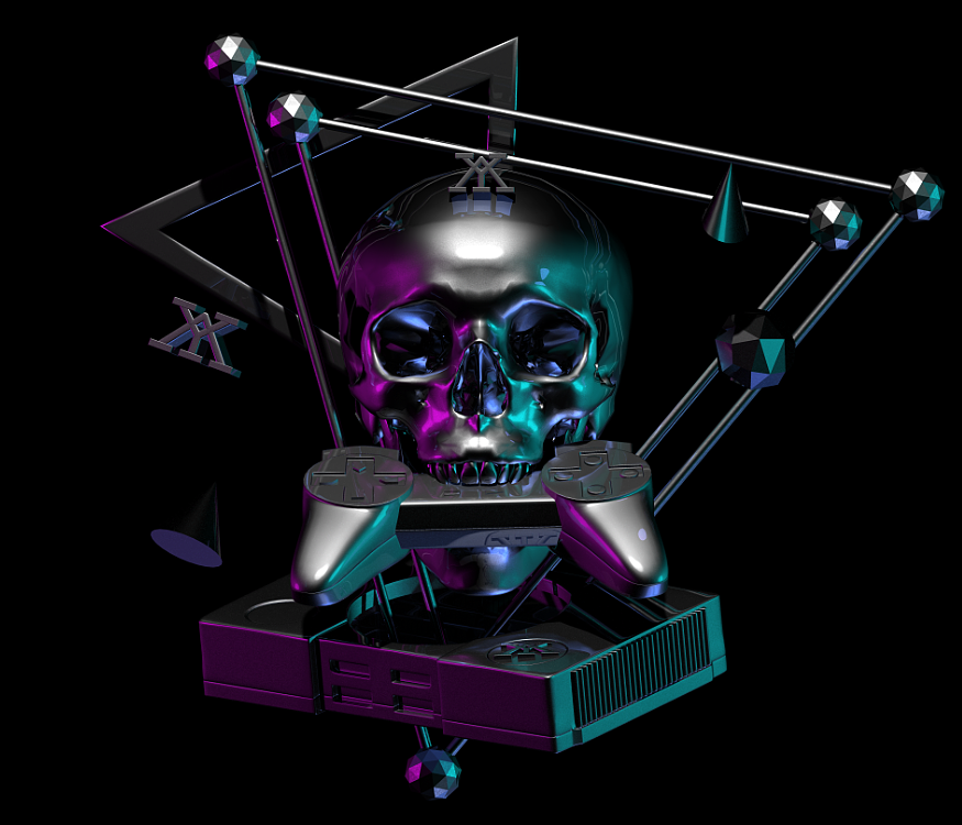 宇宙无敌大骷髅（图ZOTQxMDgyMA==） - 其他三维 - 站酷设计师wayer原创素材 - 站酷ZCOOL