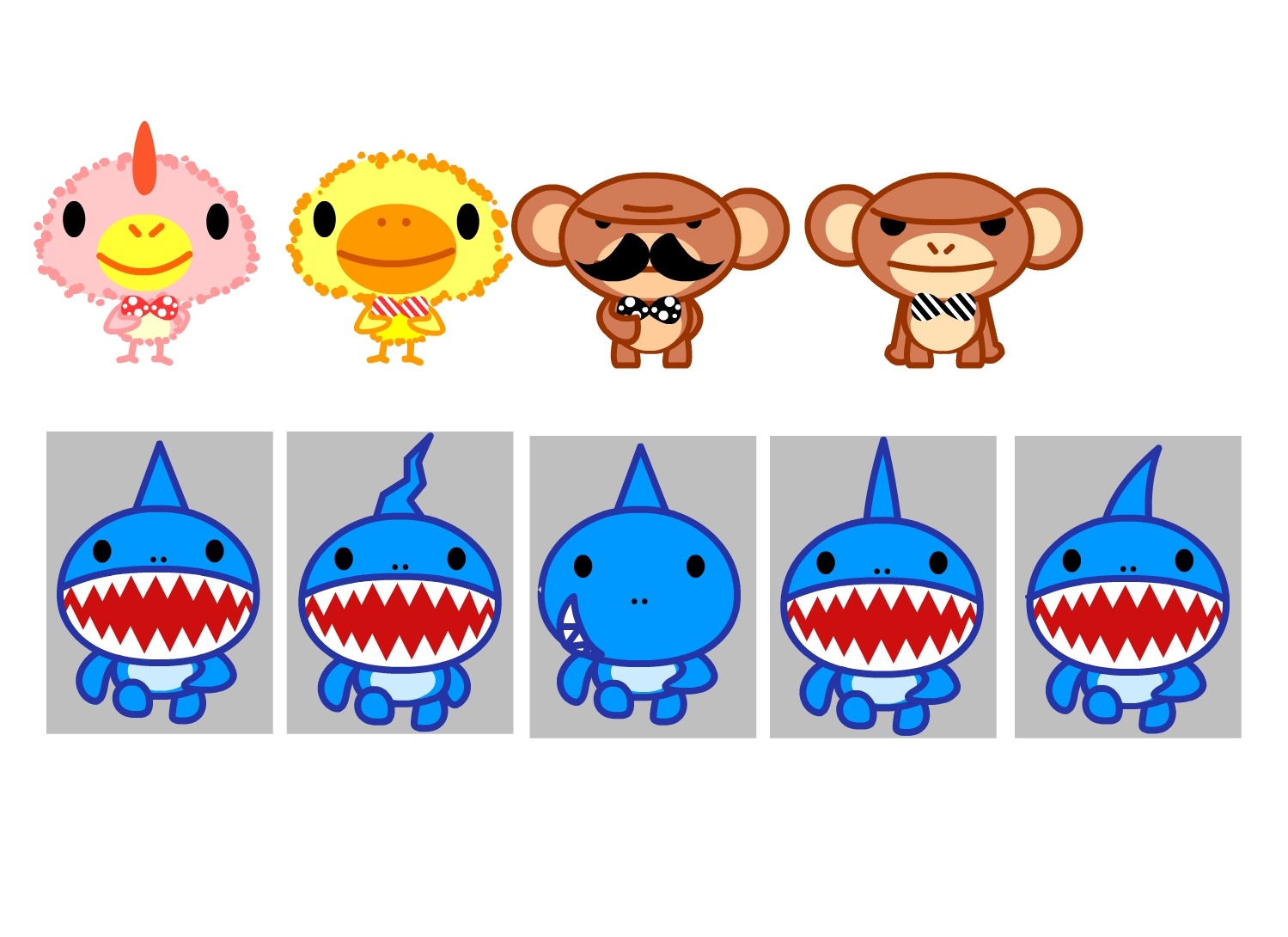 最近做的一些|动漫|网络表情|大马猴邓 - 原创作品 - 站酷 (zcool)