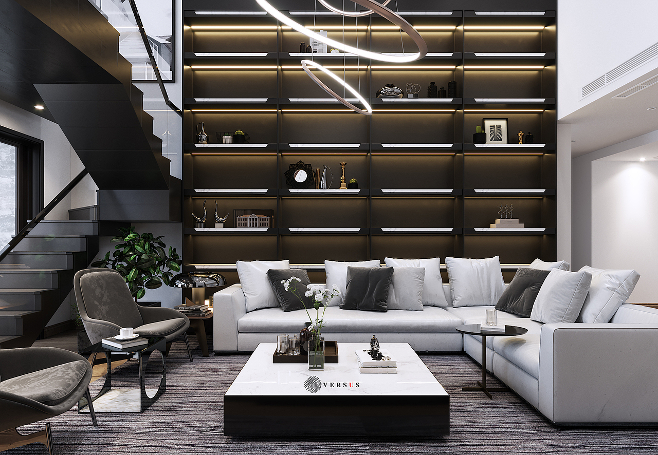 【紫竹园 · 现代】|空间|家装设计|jane_______原创作品-站酷zcool