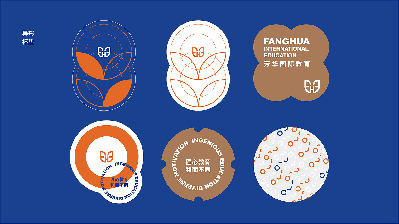 芳华国际教育 品牌视觉识别系统（图ZMjYwNzA5NDAw） - 品牌 - 站酷设计师菜花菜籽原创素材 - 站酷ZCOOL