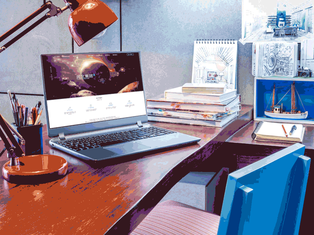 阅文集团企业官网改版