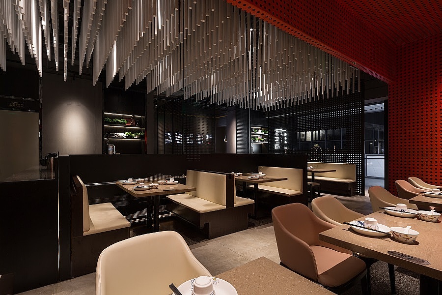 郑州泰爷们新川味中餐厅装修设计公司案例